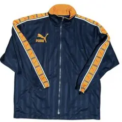 【廃盤希少】PUMA プーマ ジャージ S-M y2k プージャー オレンジ