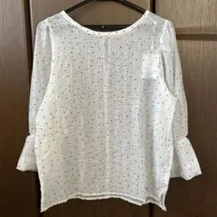 7分袖ブラウス