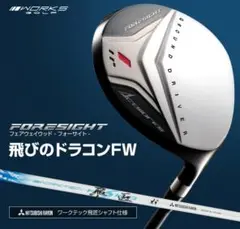 飛ぶ!【新品】ドラコンFW フォーサイト ワークテック飛匠シャフト仕様