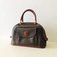 ★希少モデル★ヴィンテージ★セリーヌ ハンドバッグ マカダム柄 トリオンフ