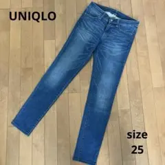 UNIQLOウルトラストレッチジーンズ　スキニーテーバードサイズ25（63.5）