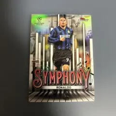 topps chrome finest ロナウド Symphony インサート