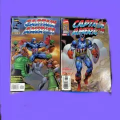 Captain America #7 (1997)　#9（1997）汚れあり