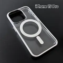 iPhone 15 Pro ケース メタルフレーム　ハードケース　シルバー