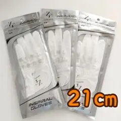 イオンスポーツ ゼロフィット ゴルフグローブ 21cm×3枚