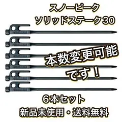 スノーピーク(snow peak) ペグ ソリッドステーク30