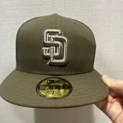 New Era 59FIFTY オリーブ SDキャップ 7 1/4