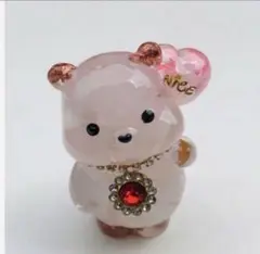 【オルゴナイト】風船を持ったピンクのくまさん