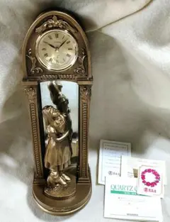 新品未使用　置時計　WOODREX