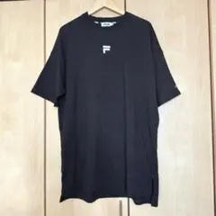 FILA ブラック 半袖 オーバーサイズ Tシャツ