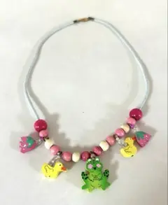 子供用 ドイツ製 木製動物モチーフネックレス