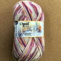 Opal毛糸 水彩画　11537
