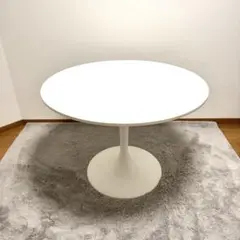 【美品/都内無料配送】IKEA DOCKSTA ドクスタ 丸テーブル ホワイト