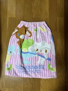 Sugarbunnies シュガーバニーズ　ラップタオル　① 100サイズ
