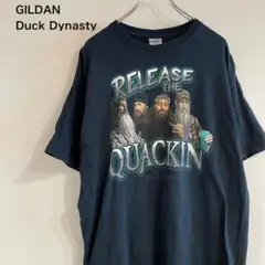 【レア】ギルダン ダックダイナスティ Tシャツ テレビ番組 アメリカ 古着