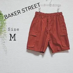 BAKER STREET オレンジ Mサイズ ショートパンツ