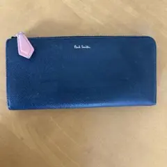 Paul Smith ネイビー 長財布
