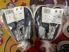 キッズシューズ ブラック ネイビー　サイズ16.0
