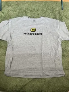HUSTLER Tシャツ グレー GILDAN ビッグサイズ　アメリカ古着