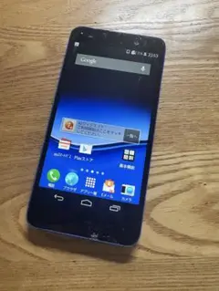 京セラ DIGNO M KYL22 au ブルー 訳あり