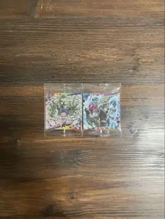 ジョジョの奇妙な冒険 ウエハース シール 2点