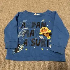 アンパンマン 薄手長袖トレーナー 青