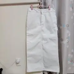 Dickies ホワイトデニムタイトスカート