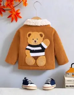 ボア SHEIN ジャケット 男の子 ベビー 冬 キッズ 女の子 おしゃれ 熊