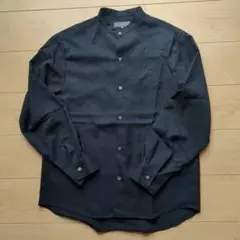 SEASON REASON しまむらダークネイビーシャツ M