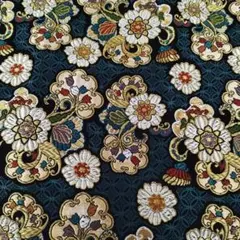【訳あり】金襴生地　ハギレ　70×88