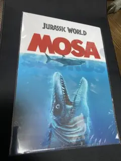 ジョーズ ジュラシックワールド モササウルス　A4 クリアファイル