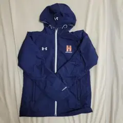アンダーアーマー ジャケット S 法政大学 アメフト オレンジ