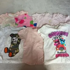 Tシャツ6枚セット　サイズ全て100　保育園お着替用