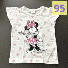 ミニーちゃん Tシャツ ディズニー 半袖 サイズ95