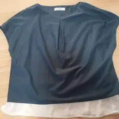 グリーンレーベルリラクシング レイヤードフレンチカットソー