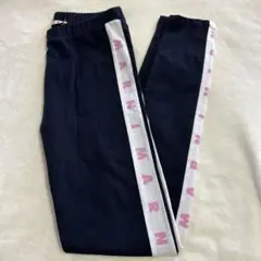 MARNI ネイビー レギンス サイドロゴ