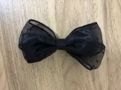 ブラック ドット リボン【画像2枚目必見】
