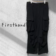 Firsthand ファーストハンド　デザイン　カーゴパンツ　黒　クロ