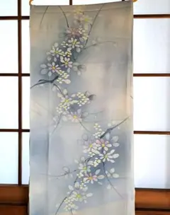 着物リメイク用,小紋 / ほどき生地 /昭和レトロ. 着物1枚分