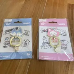 スマートフォンメタルリング　2つ