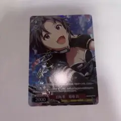 ヴァイスシュヴァルツ　自転車　菊地　真　sp サイン　アイドルマスター