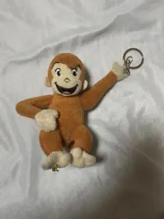 おさるのジョージ ぬいぐるみ キーホルダー付き