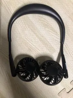 ネックバンド型ファン 黒 2ファン