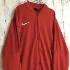 【NIKE】ワンポイント トラックジャケット レトロジャージ レッド L