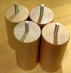 無印良品　マットレス用脚 4本セット