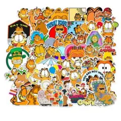 ガーフィールド ステッカー50枚セット 防水シール Garfield
