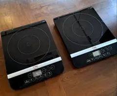 【ジャンク品】T-fal ティファールIHクッキングヒーター(2つ)
