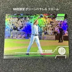 99枚限定 ケリー・ウッド 2022 stadium club chrome