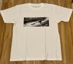 モノクロ　SURF ART Tシャツ L