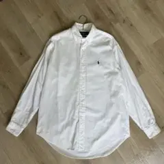 Ralph Lauren BLAIRE ホワイト長袖シャツ M